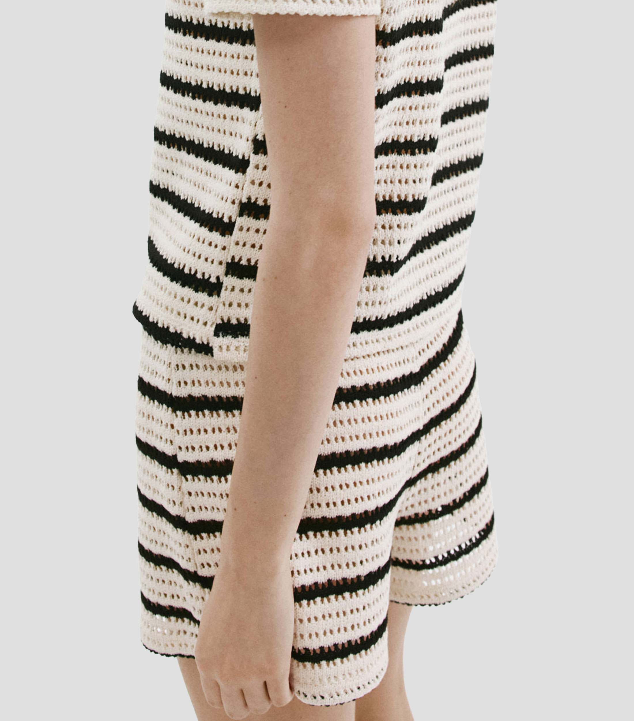 Short con rayas Mujer